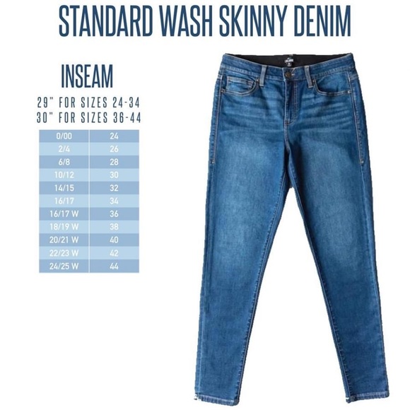 LuLaRoe Standard Skinny Denim - Picture 6 of 6